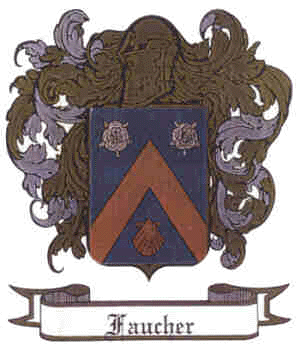 Fancher/Faucher Family Crest