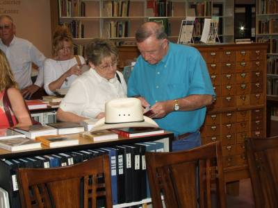 James Bolinger and his wife.