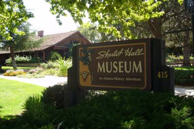 Sharlot Museum Sign