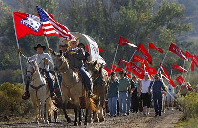 Fancher Wagon Train